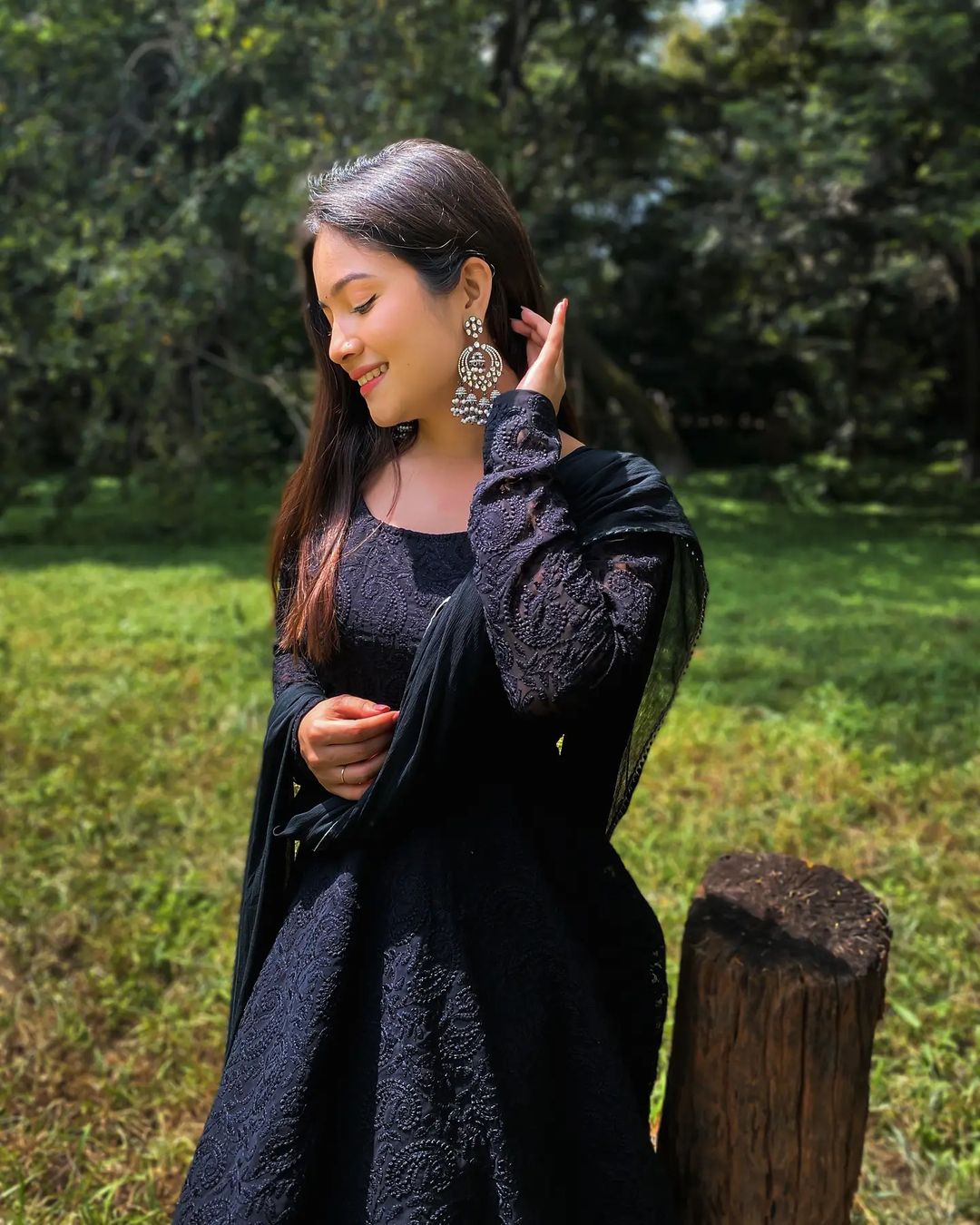 Anarkali Black monri Anarkali Black monri