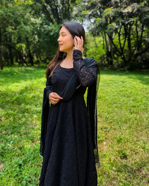 Anarkali Black