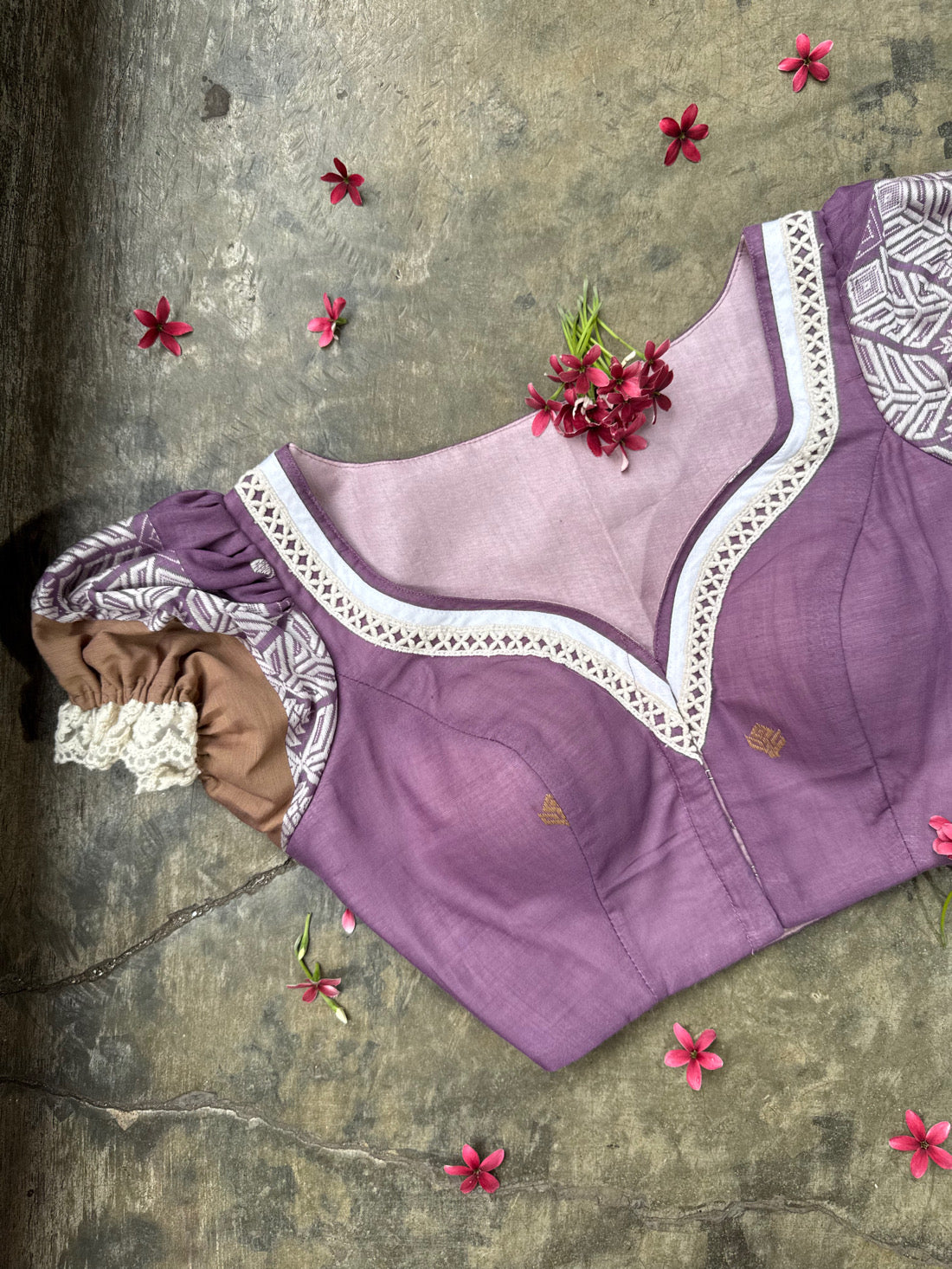 Mogra Mist Blouse