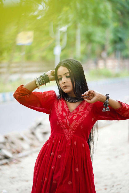 Red Maxi Dress