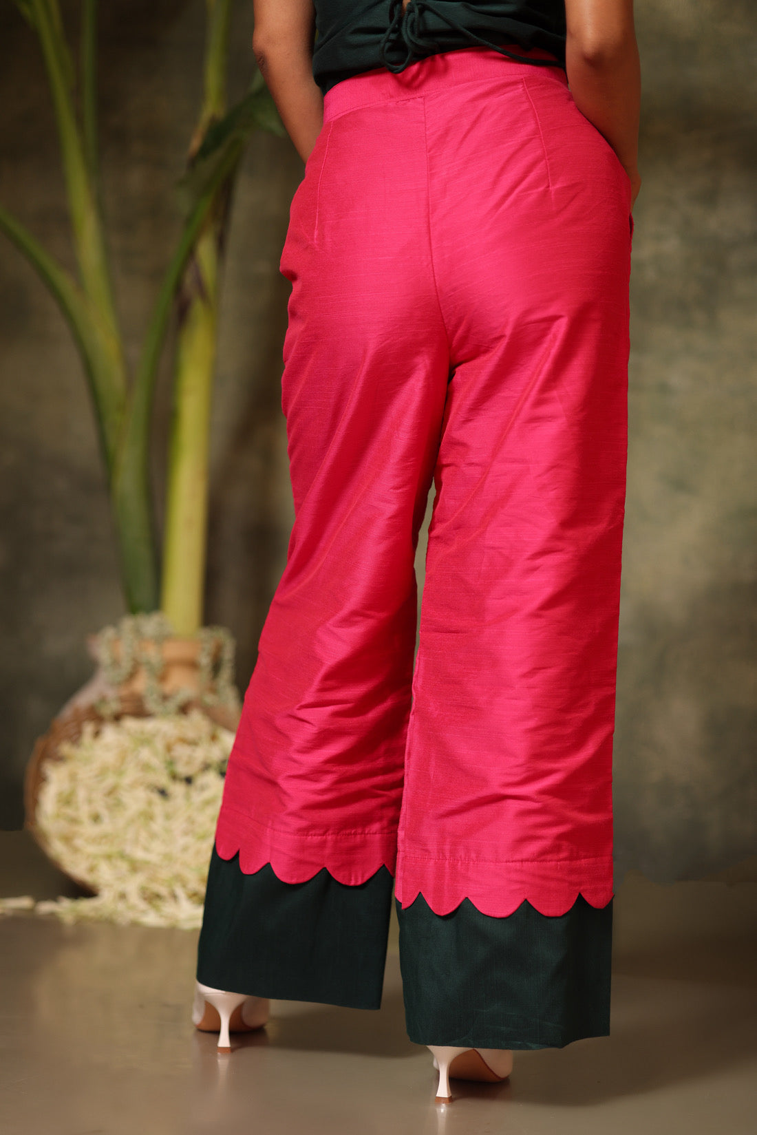 Pink Cut work Pant