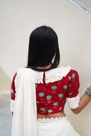 cotton printed blouse