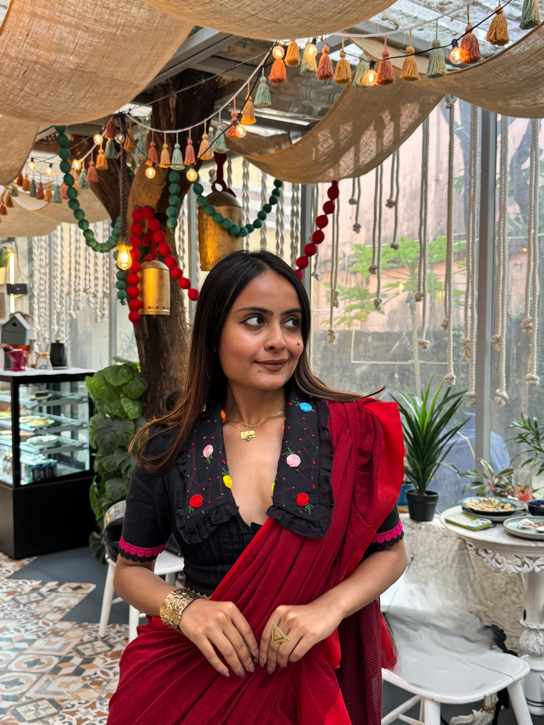 Roses in Black garden