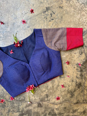 Kumudini Blue Blouse