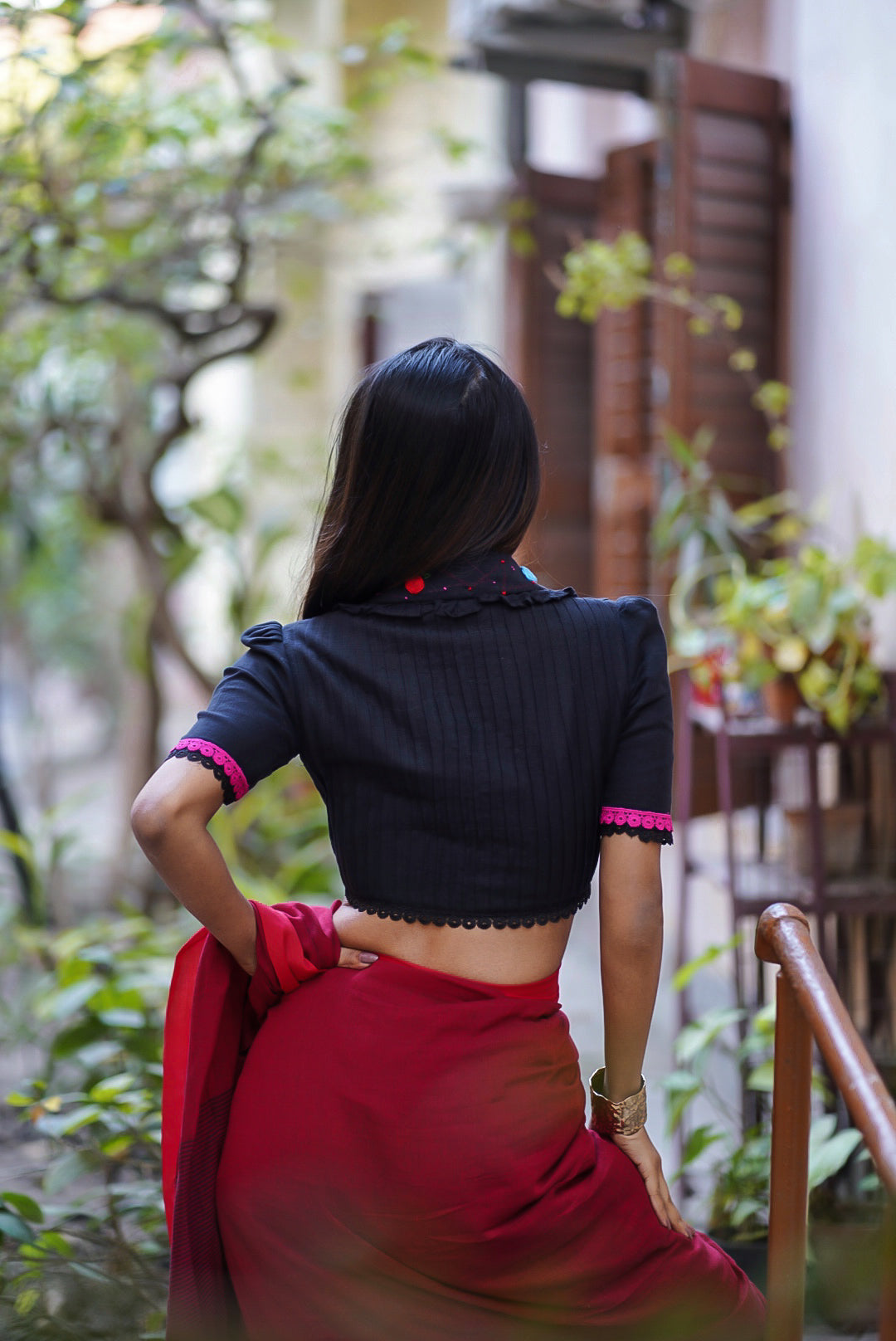 Roses in Black garden