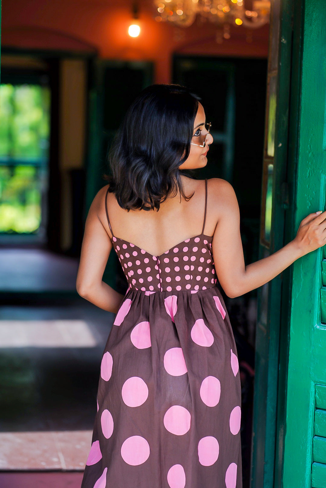 Rosy Mocha Kurti