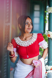 Laal Shorot Blouse