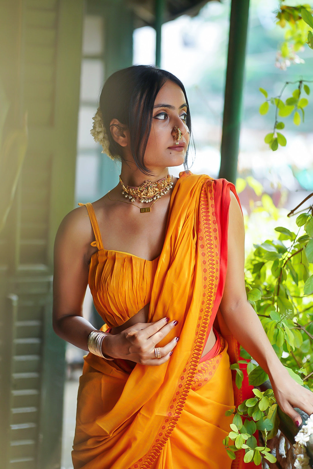 Yellow Shiuli Blouse
