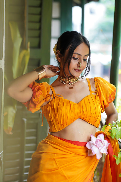 Yellow Shiuli Blouse