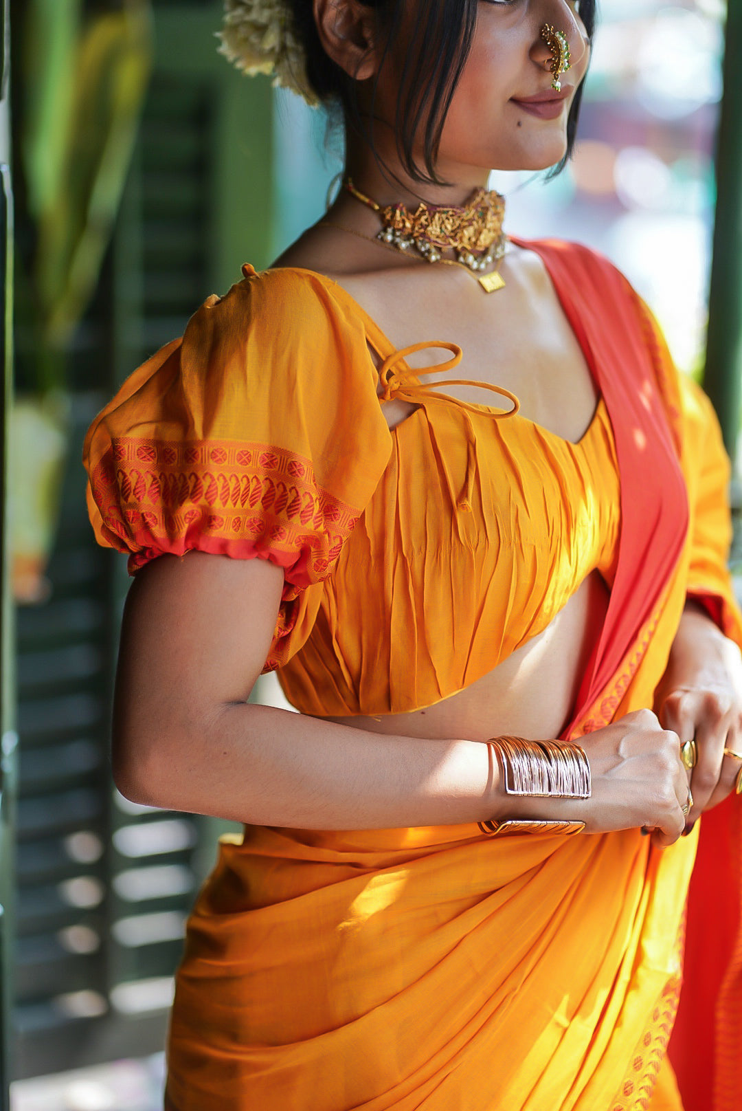 Yellow Shiuli Blouse