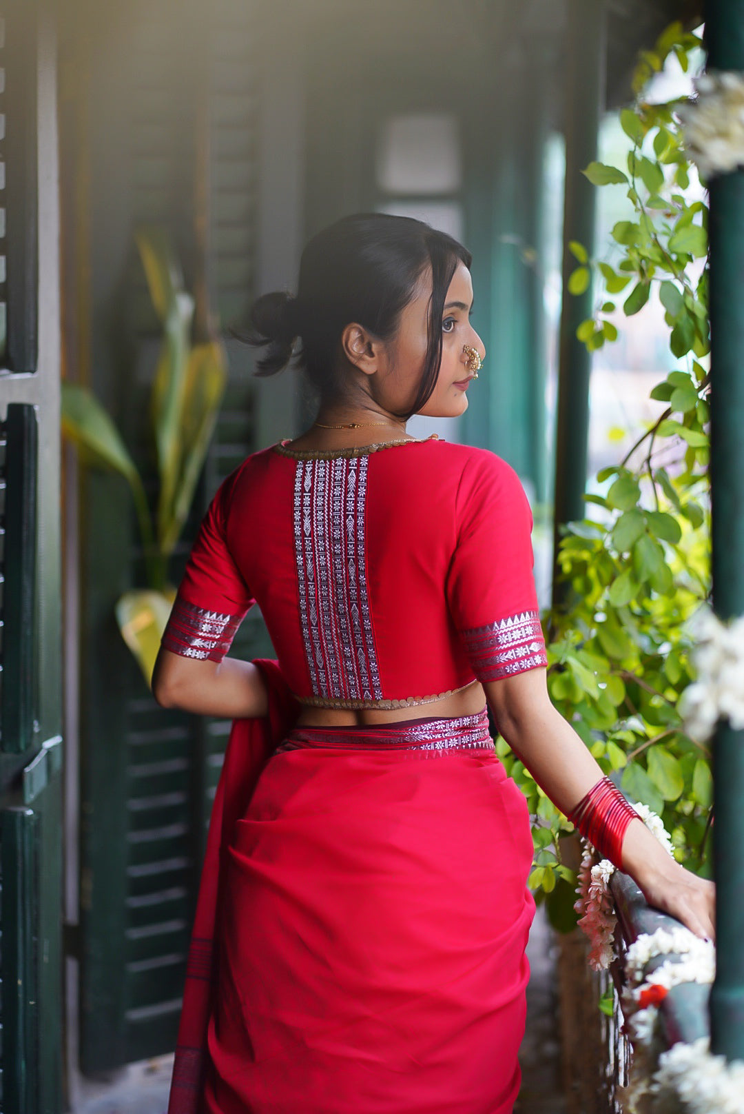 Laal Shidur Blouse