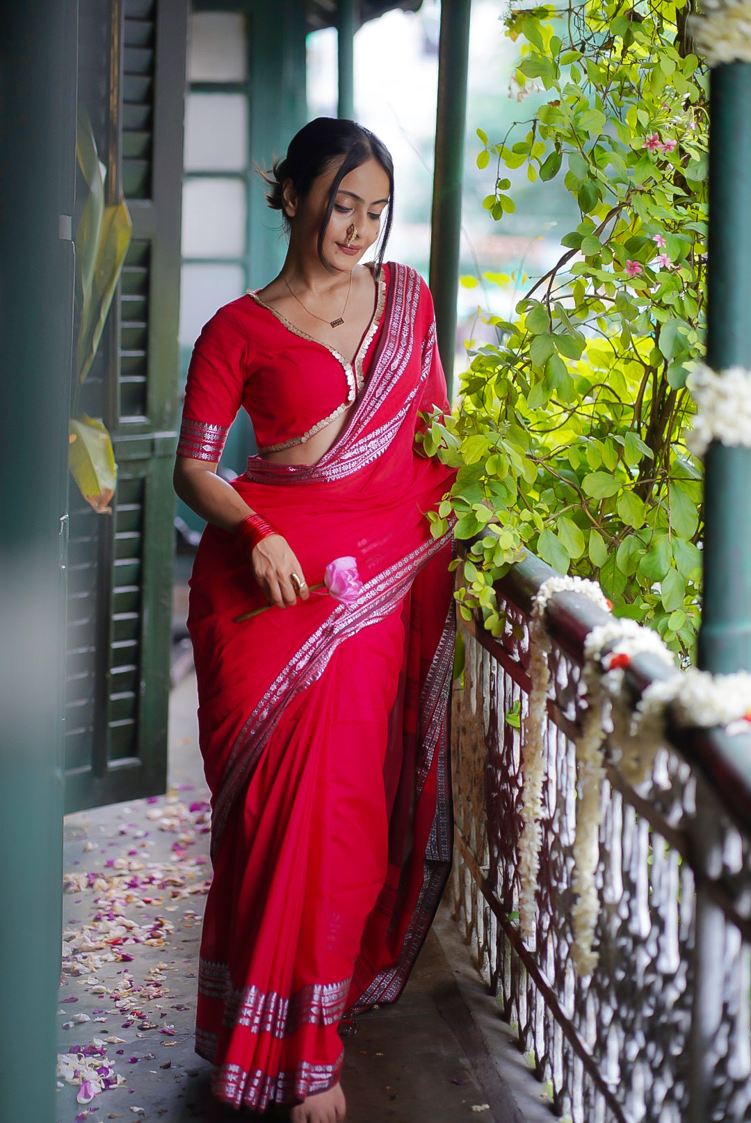 Laal Shidur Blouse