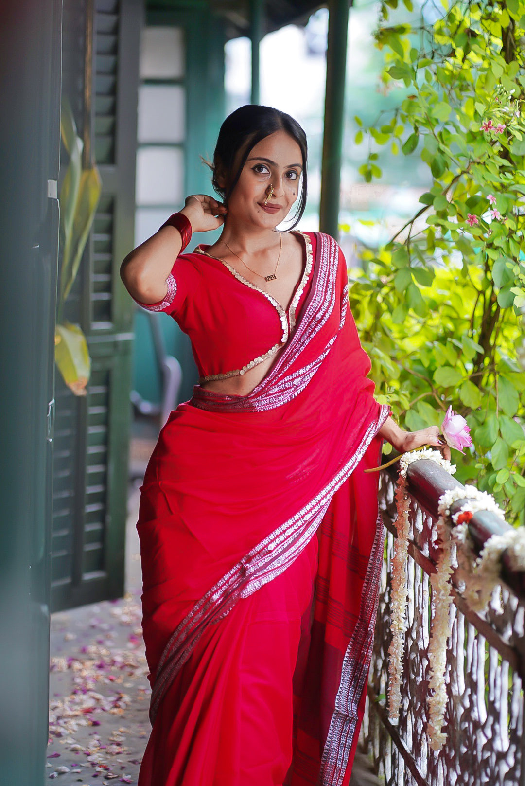 Laal Shidur Blouse