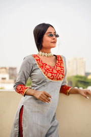red kurti image