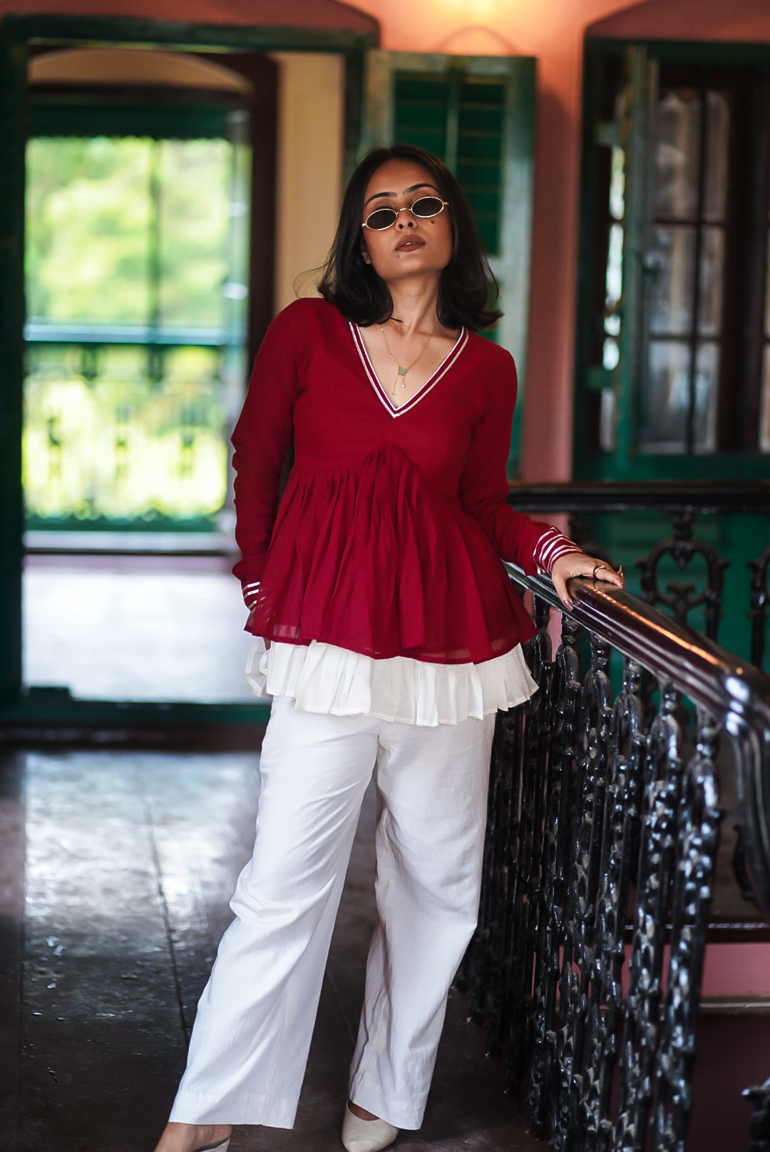 Maroon Chandni