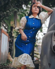 women midi dress image