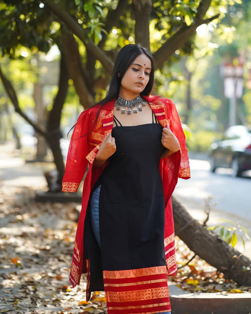 women red shrug image