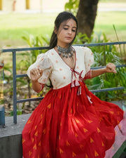 women midi dress image