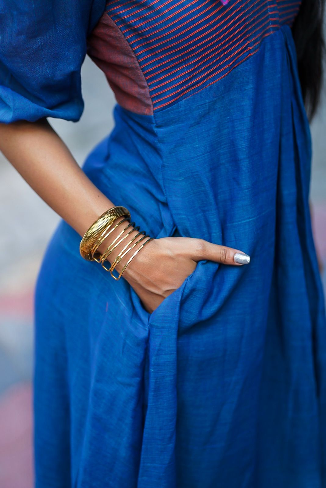 Lotus In The Blue Pond