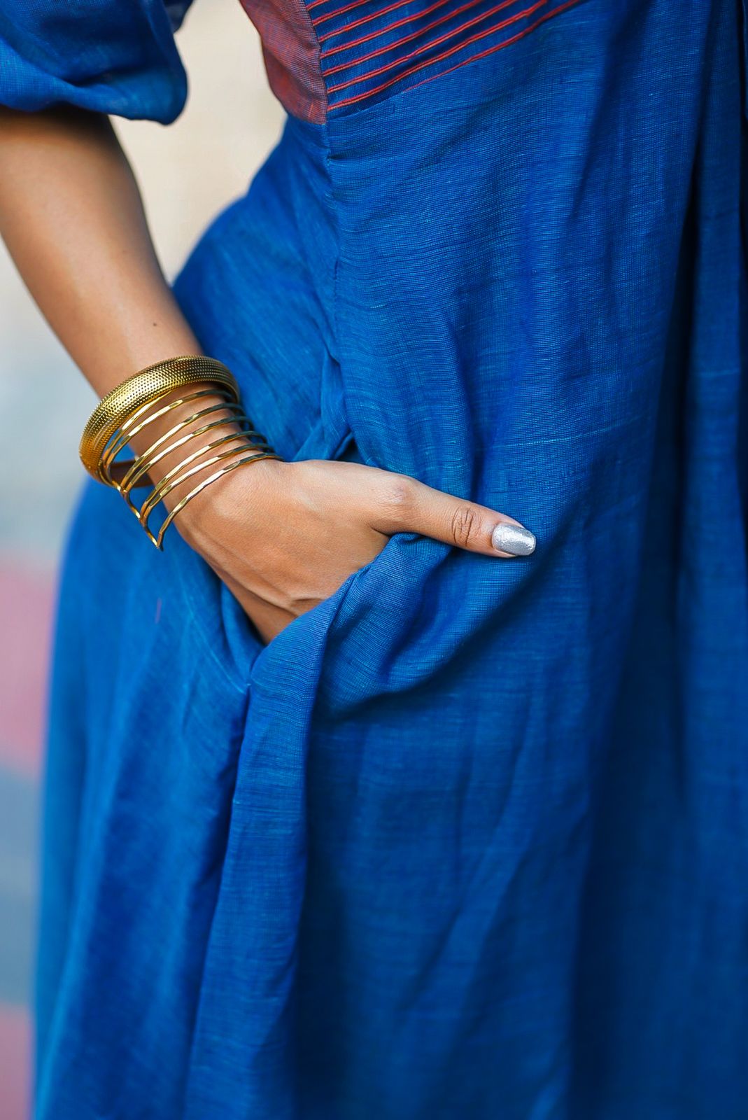 Lotus In The Blue Pond