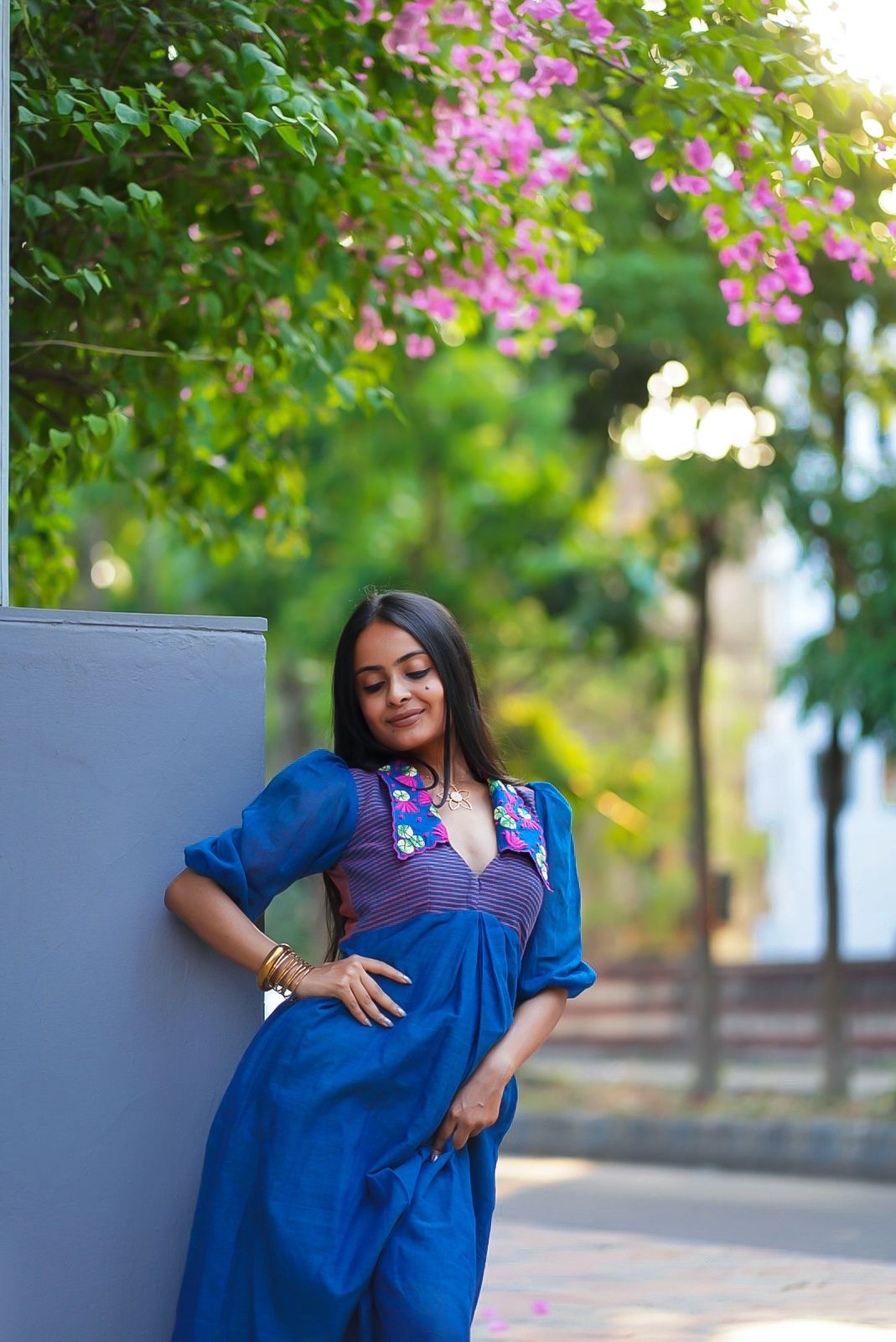 Lotus In The Blue Pond