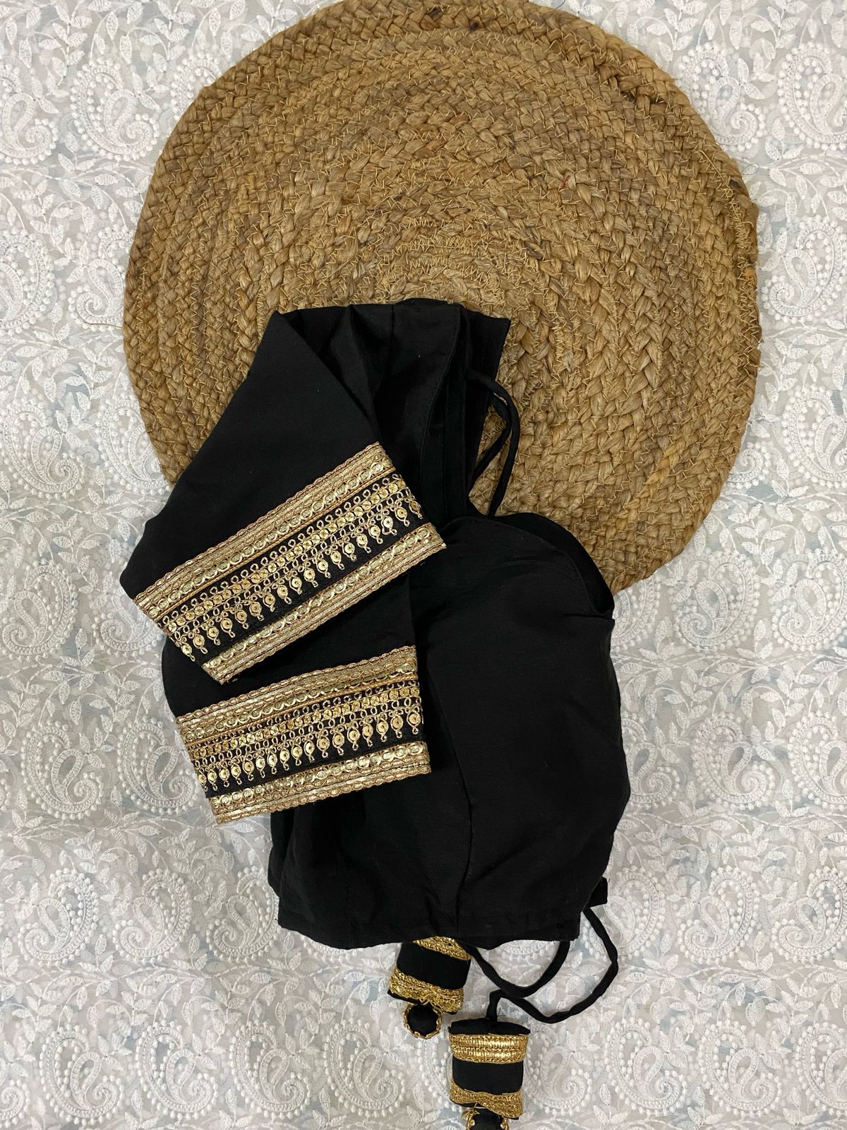 Tori Black Glass Sleeves