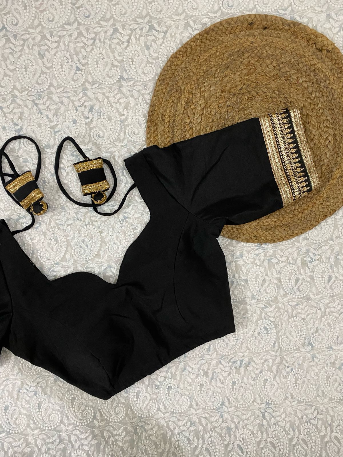 Tori Black Glass Sleeves