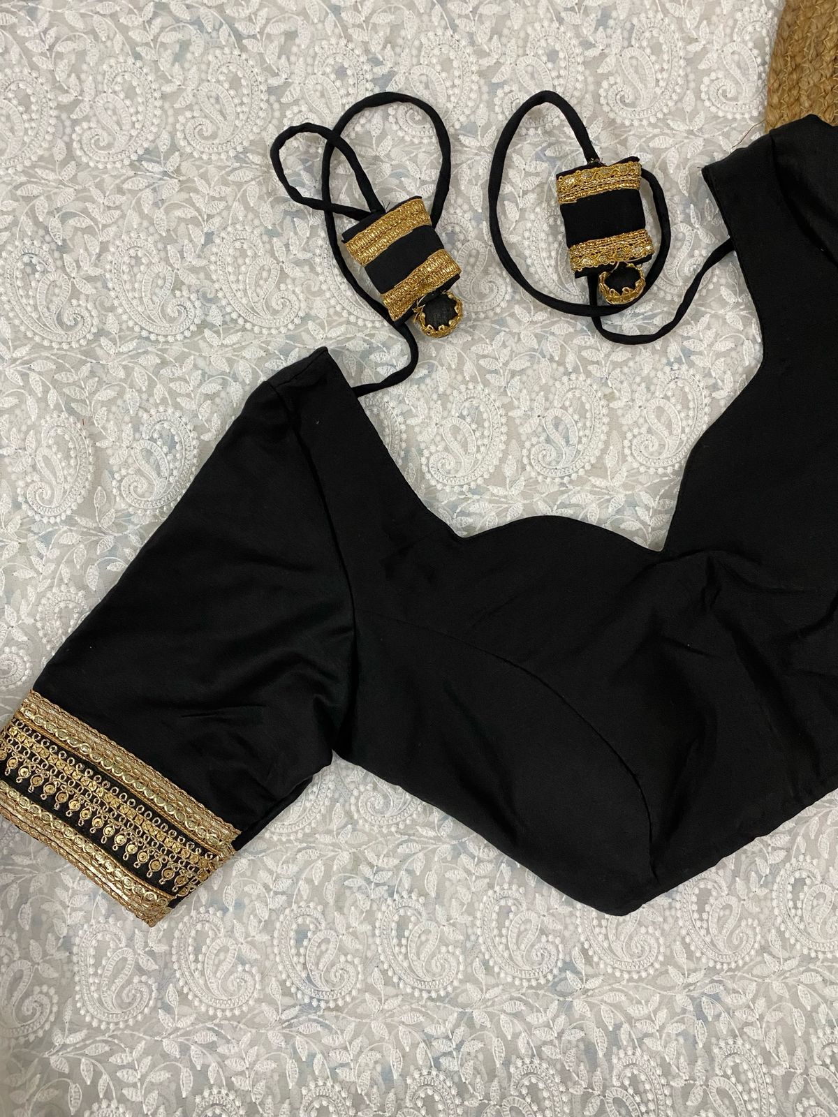 Tori Black Glass Sleeves